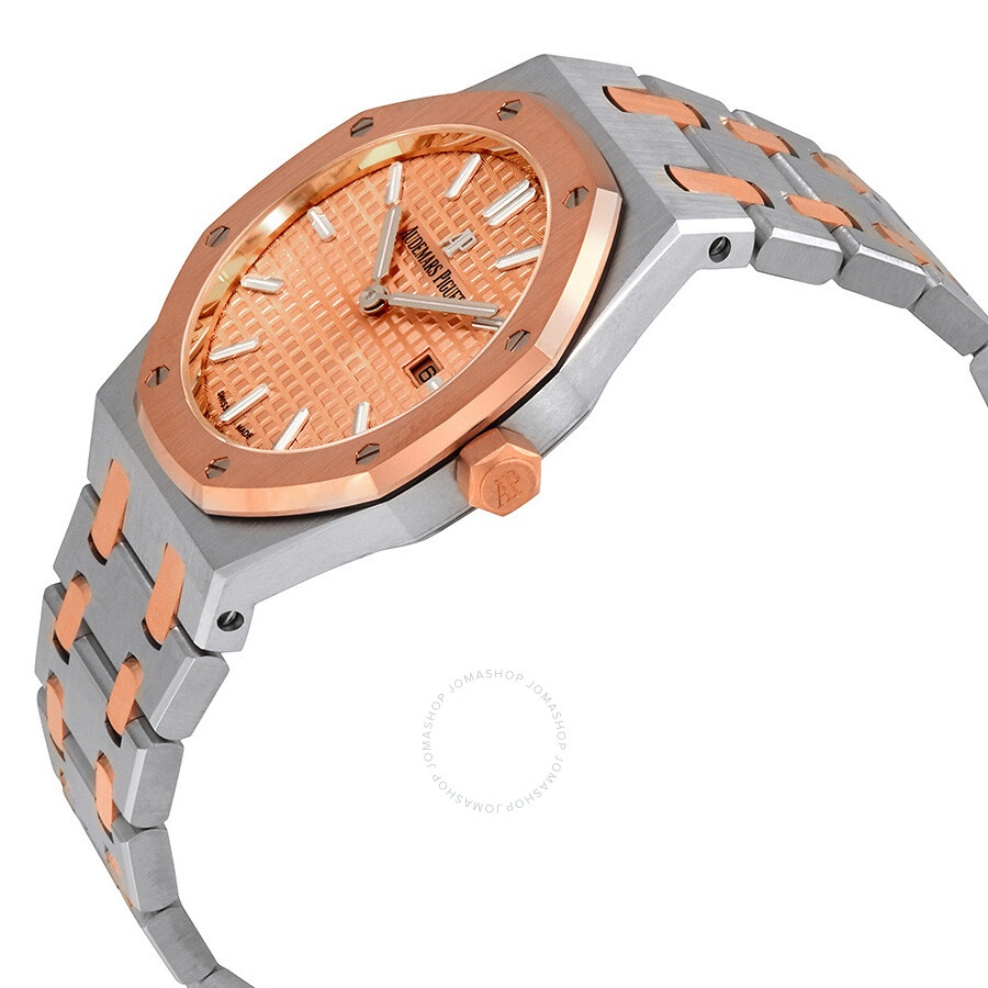 Audemars Piguet Royal Oak Pink Gold Dial Ladies 18 Carat Pink Gold Watch 67650SR.OO.1261SR.01 - 2