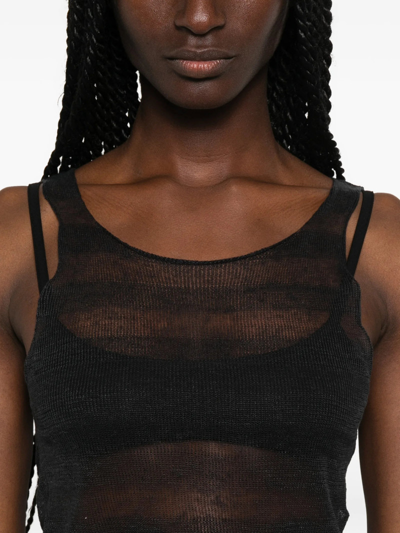 Paloma Wool Dino Striped Sheer Tank Top 3