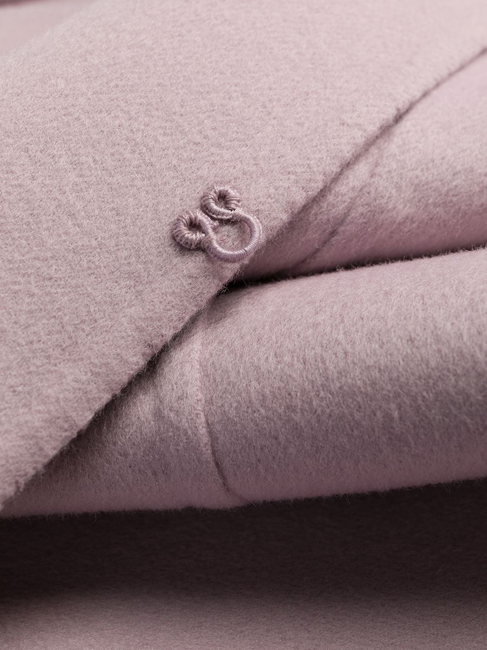 scalloped hem cape - 7