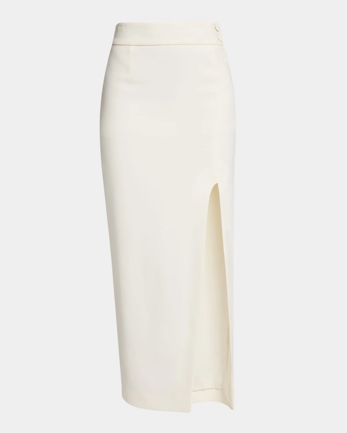Slit Maxi Pencil Skirt - 1