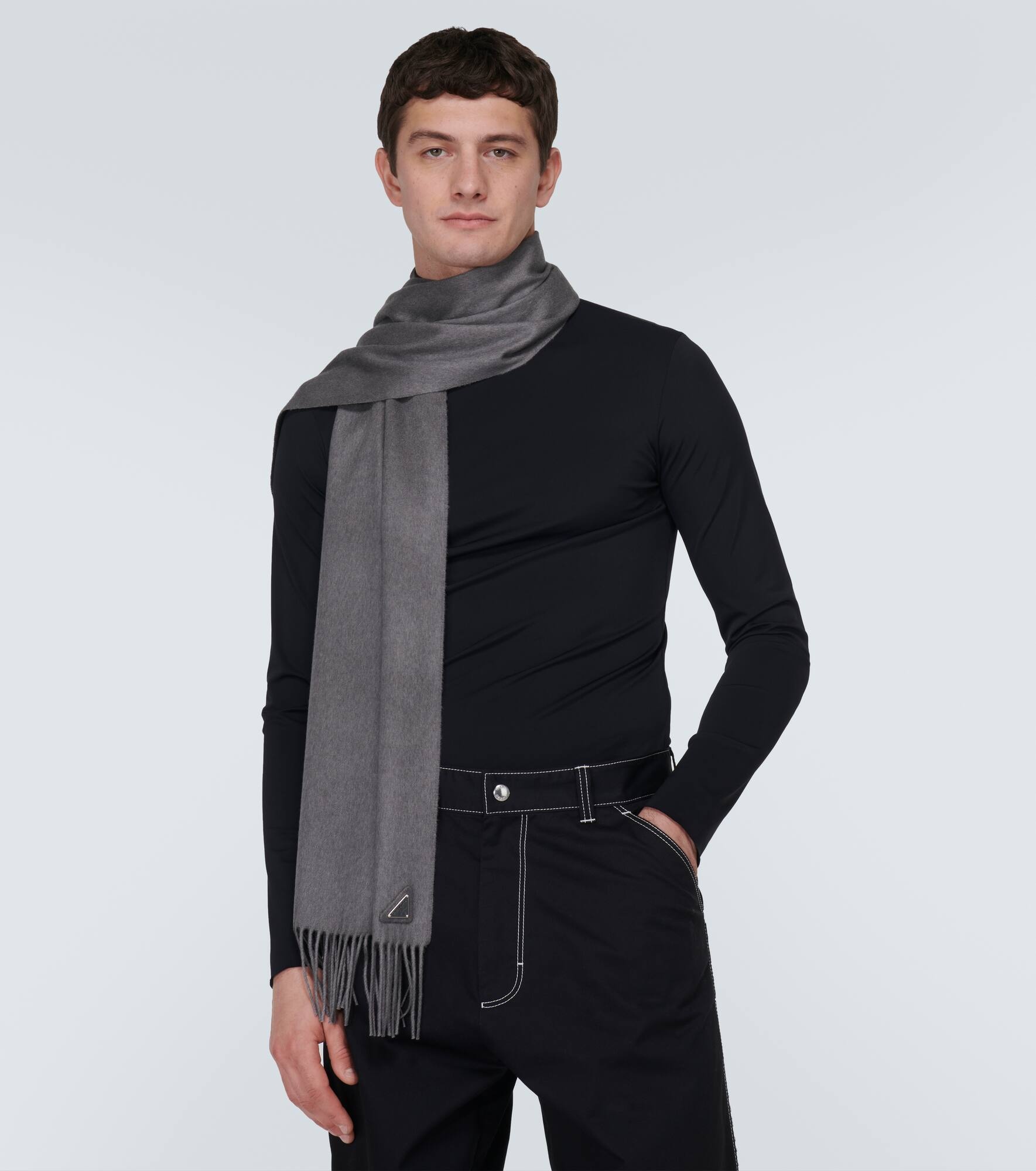 Silk and cashmere scarf - 2