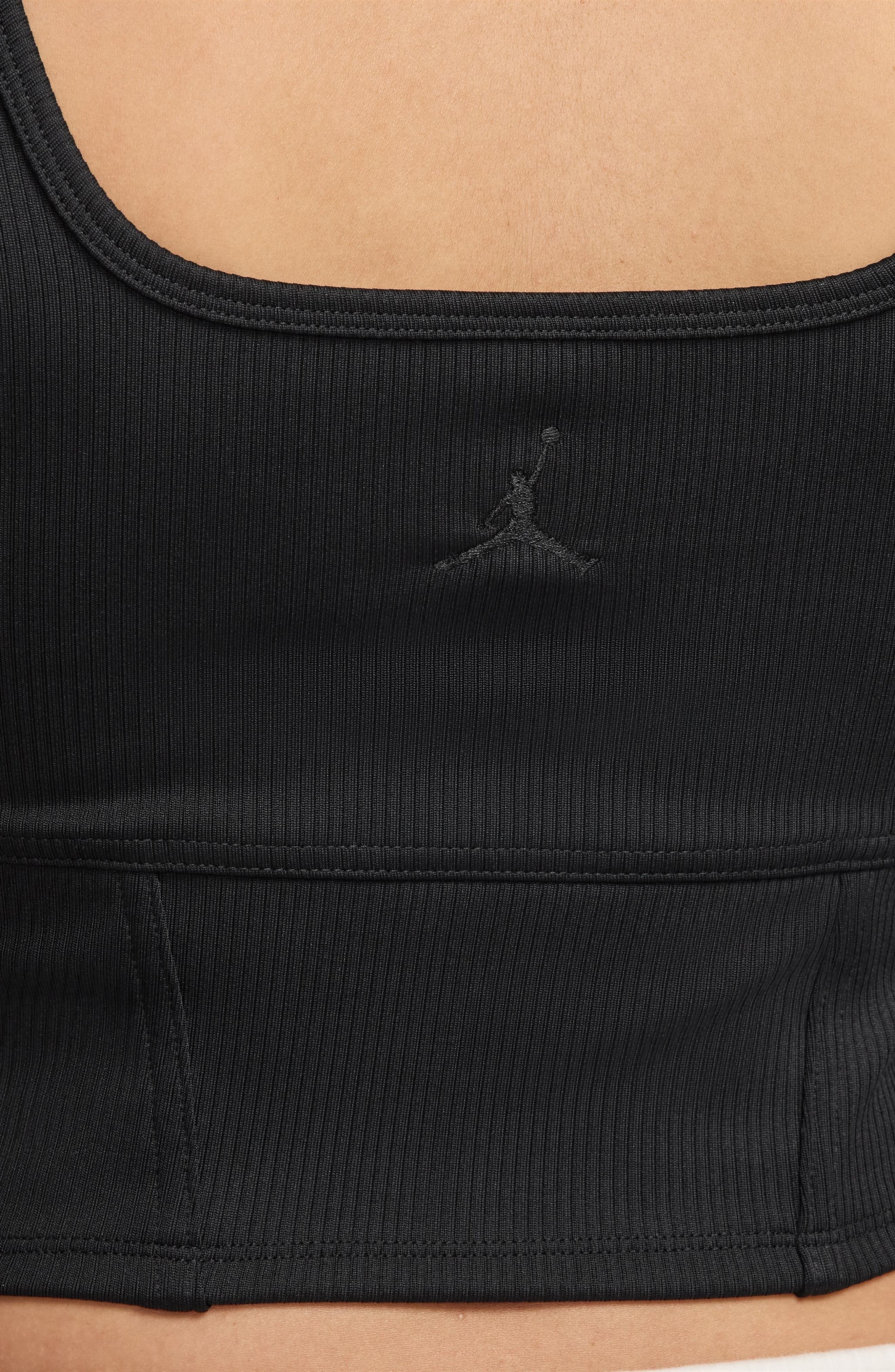 Jordan Crop Tank in Black at Nordstrom - 3