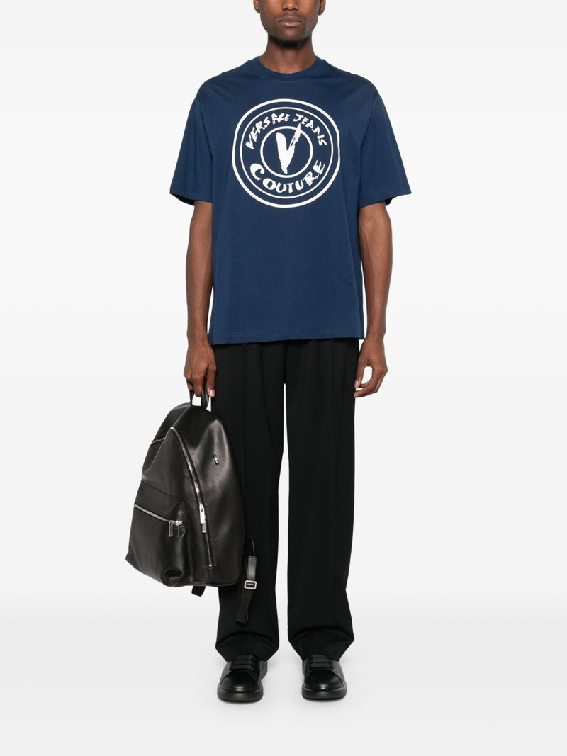 VERSACE JEANS COUTURE logo-print T-shirt outlook