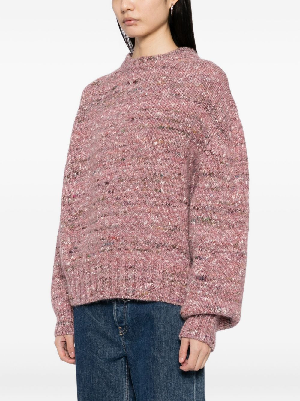 wool-blended jumper - 3