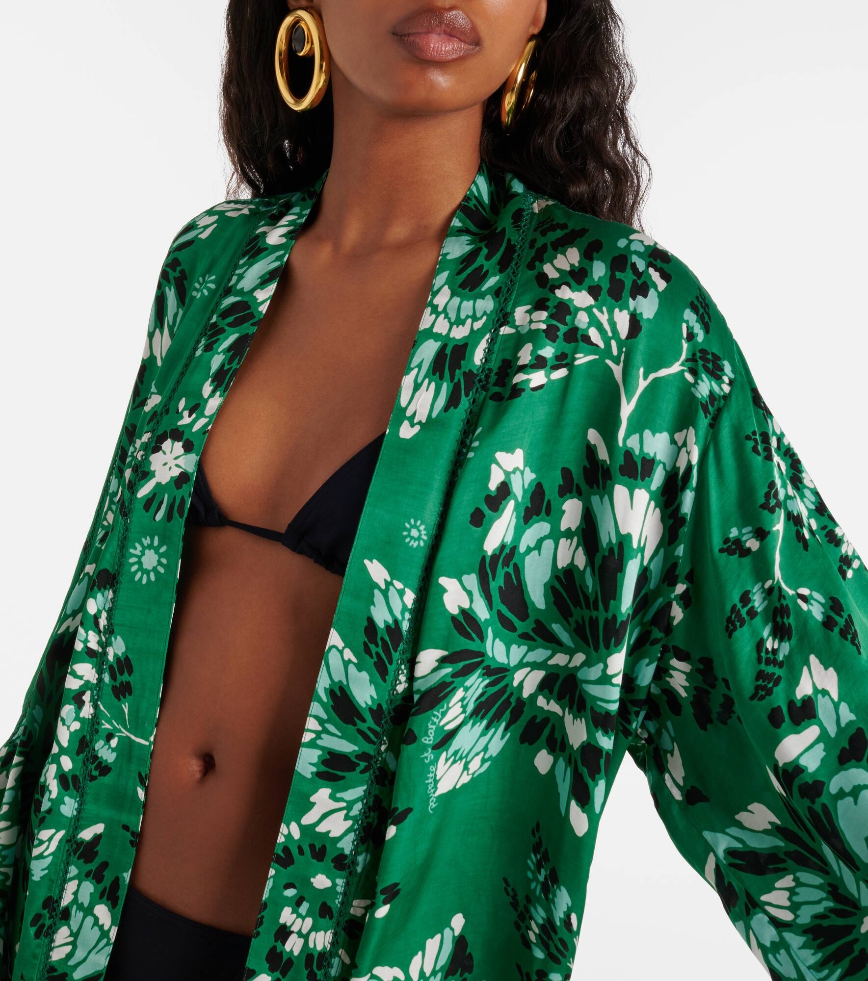 Erica floral beach cover-up - 4