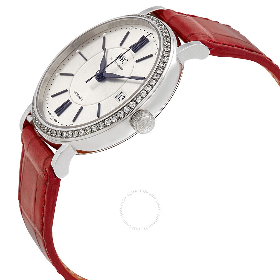 IWC Portofino Silver Dial Diamond Automatic Ladies Watch 4581-09 - 2