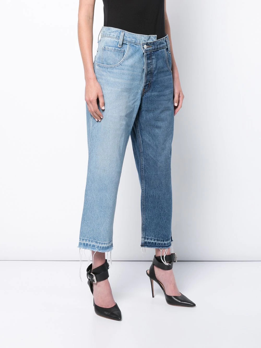 split wash jeans - 3