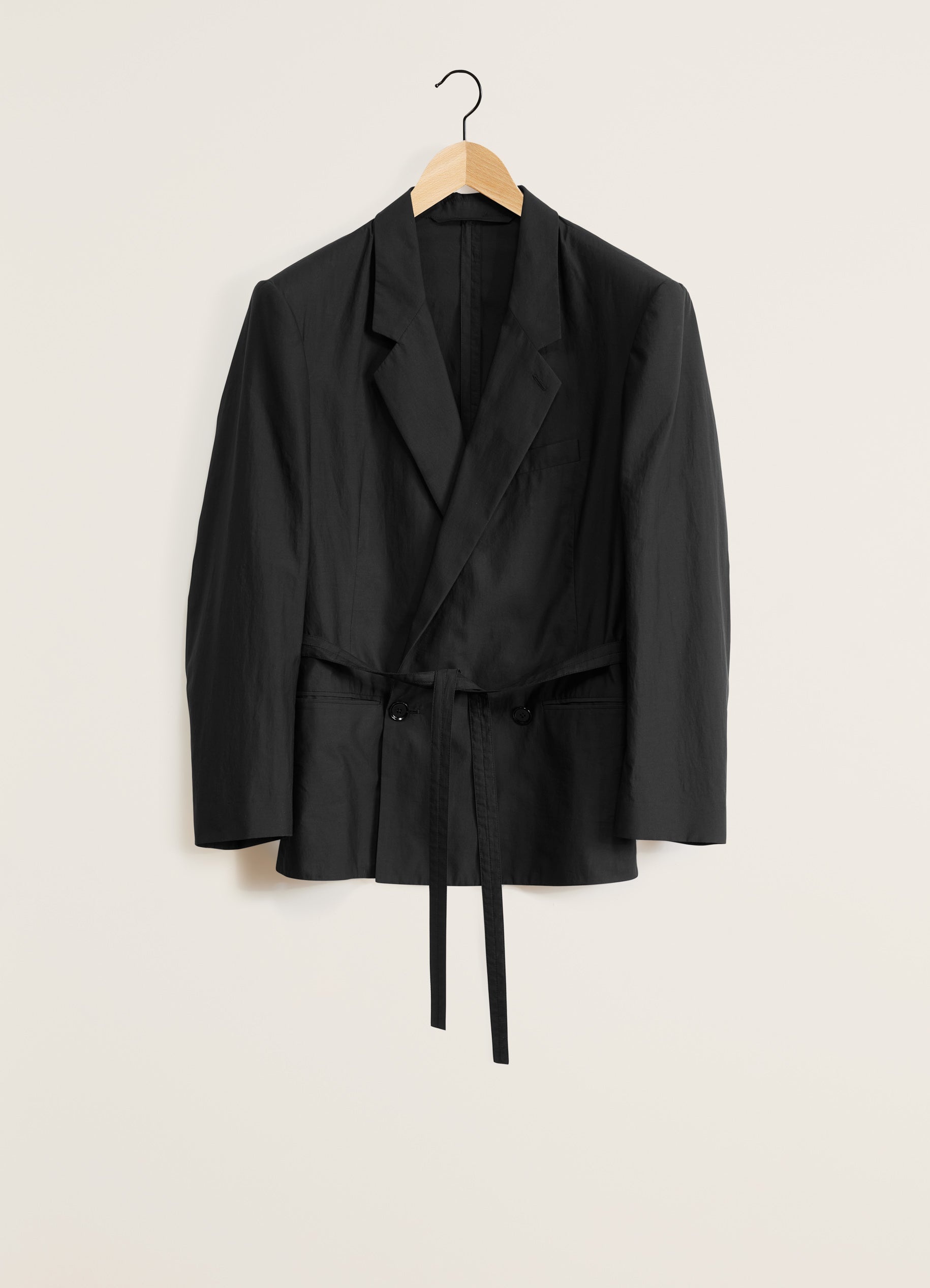 BELTED LIGHT TAILORED JACKET - 4