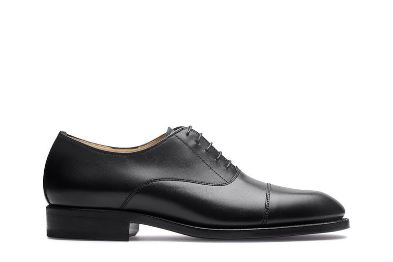 Montaigne Black Lily - Leather And Rubber Sole 1