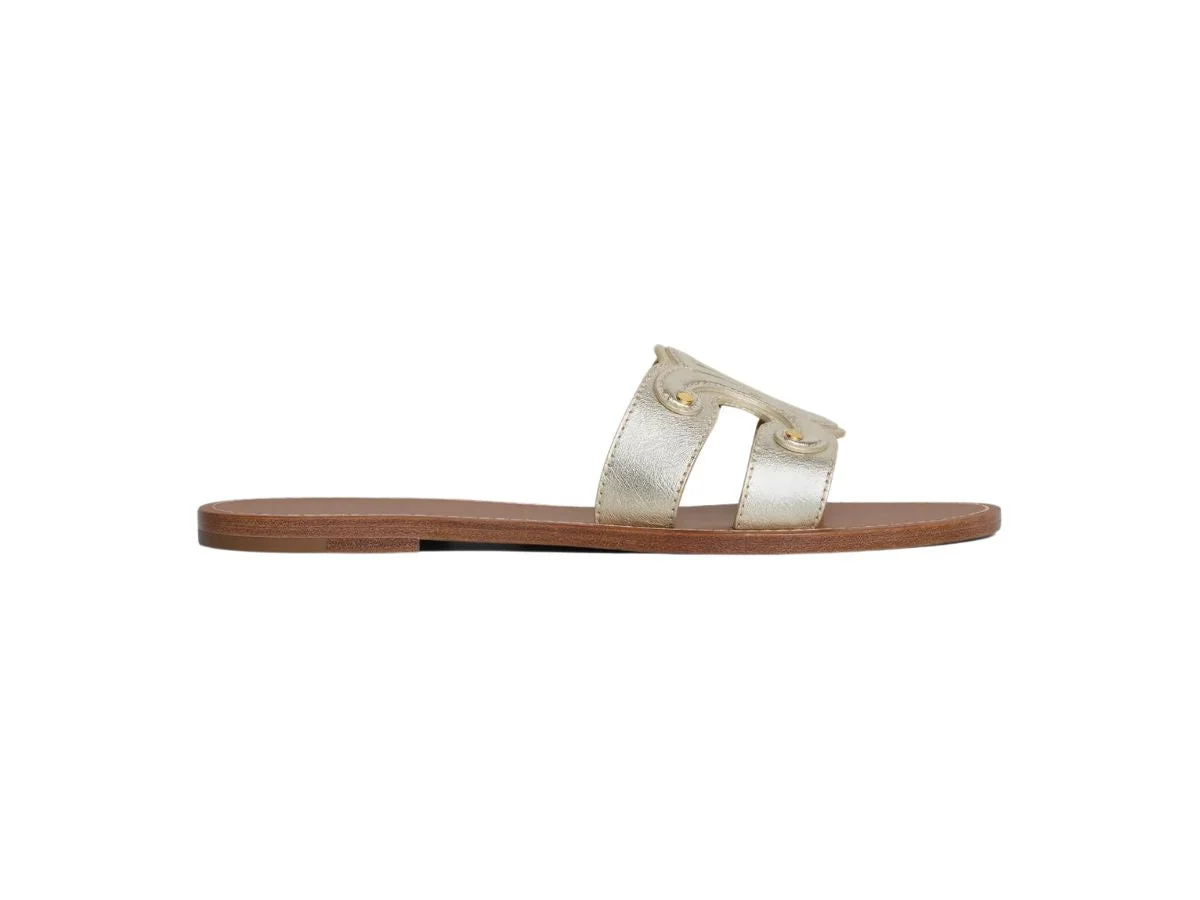Celine Triomphe Slide Sandals - 1
