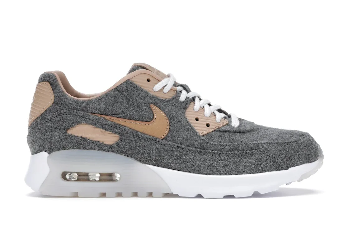Nike Air Max 90 Ultra Cool Grey Vachetta Tan (Women's) - 1