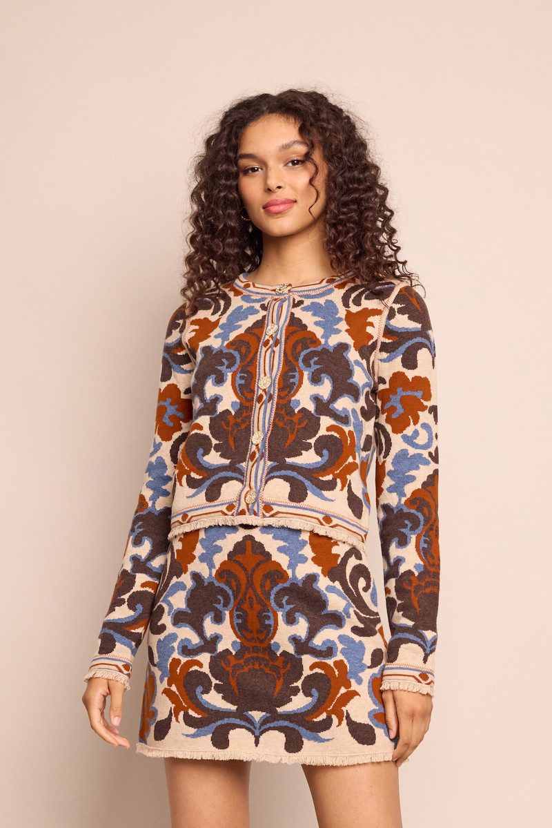 Cara Cara Livi Jacket
The Most Delightful Knit Cardigan Adorned With Lustrous Gold Buttons outlook