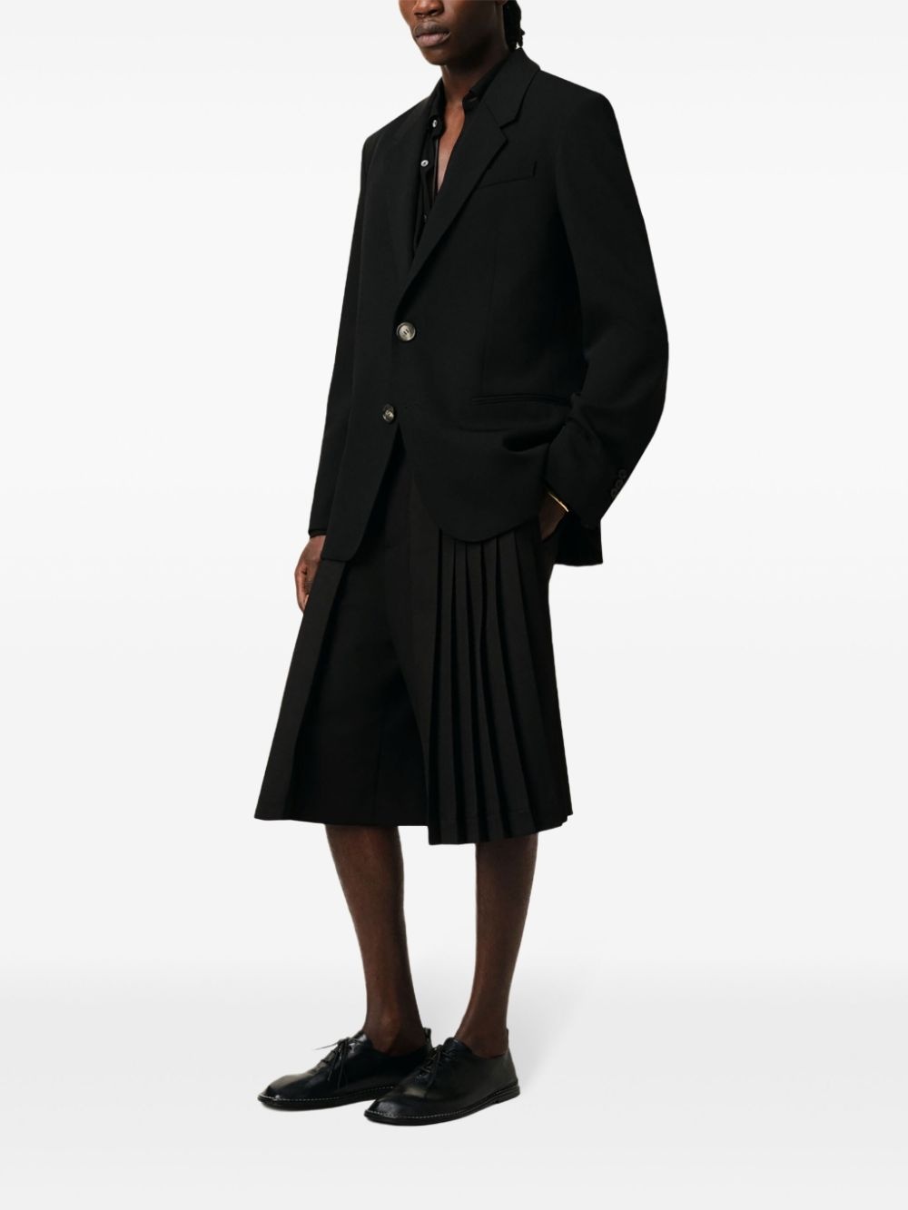 wool blazer - 4