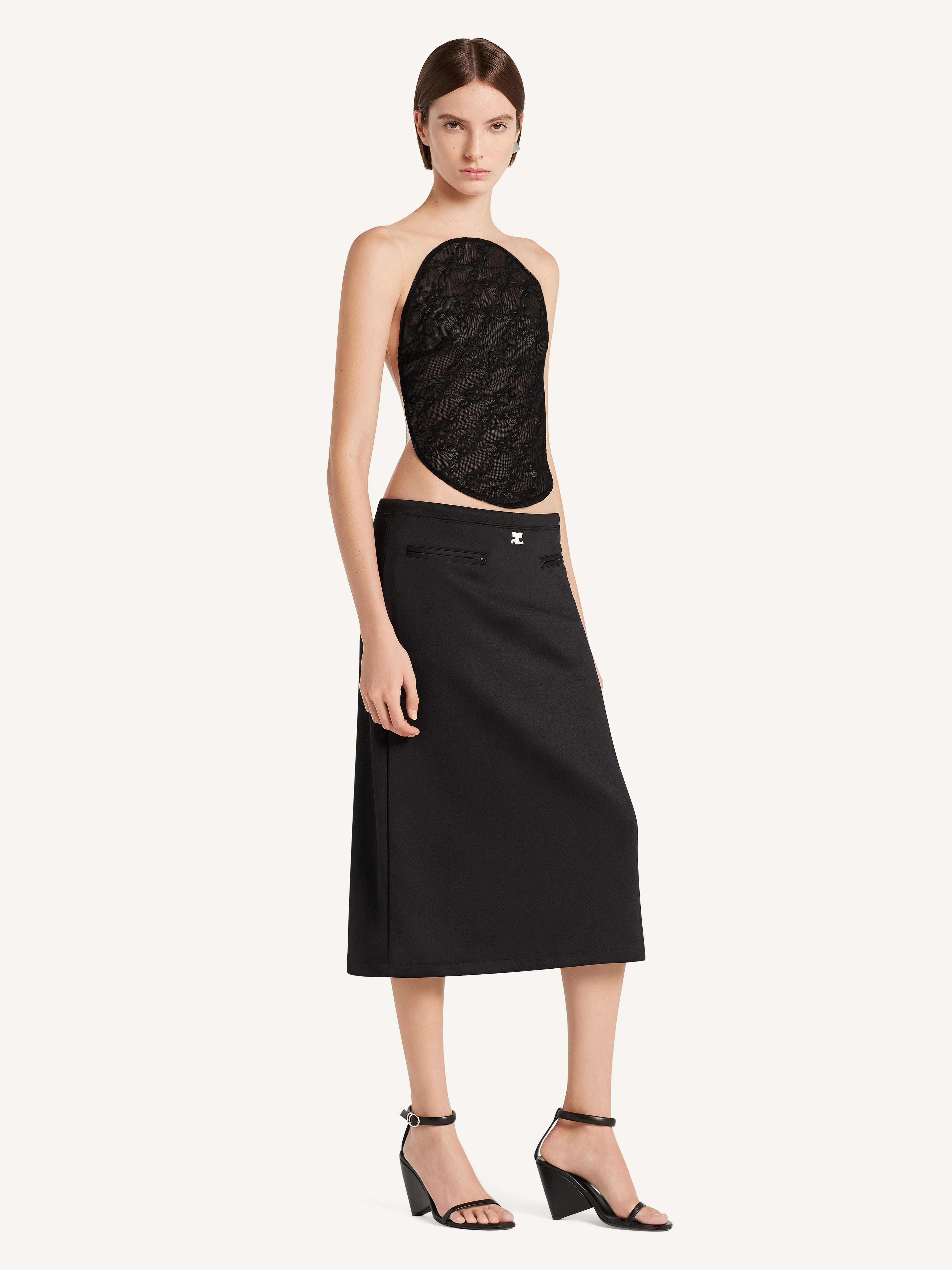 INTERLOCK TRACKSUIT SKIRT - 3