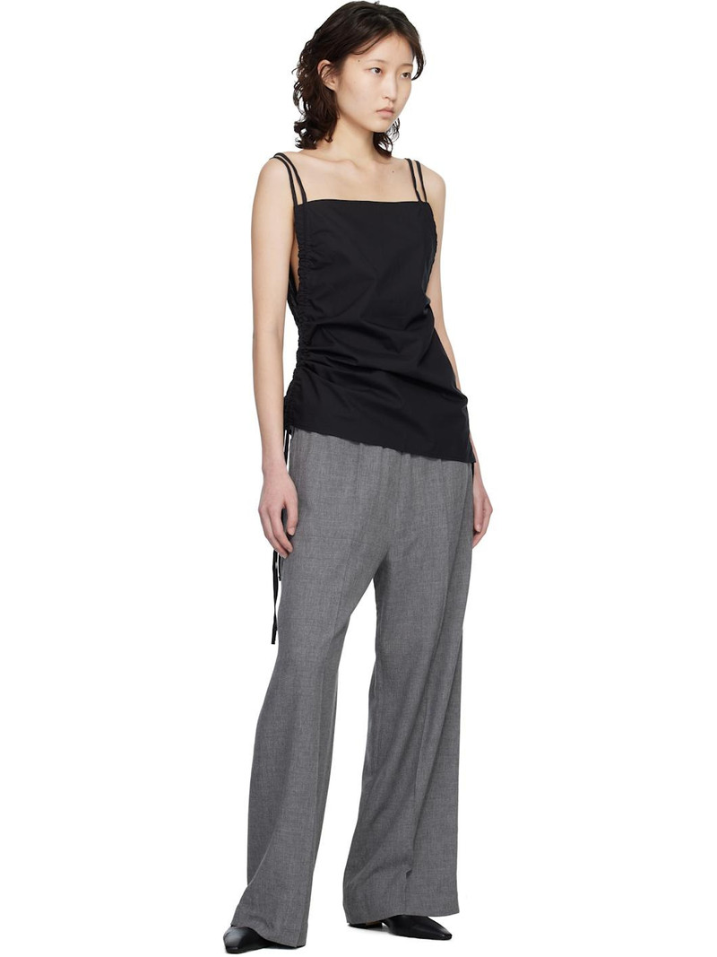 BASERANGE Black Pictorial Strap Camisole outlook