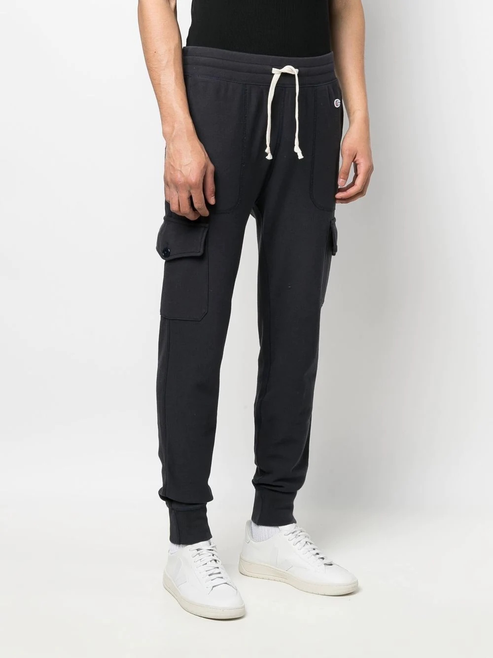 logo-patch track pants - 3