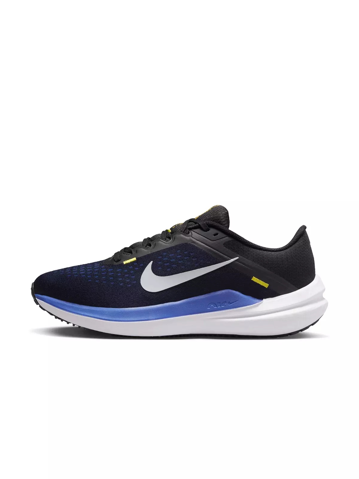 Winflo 10 "Black/Wolf Grey/Racer Blue/High Voltage" Men's Running Shoe - 2