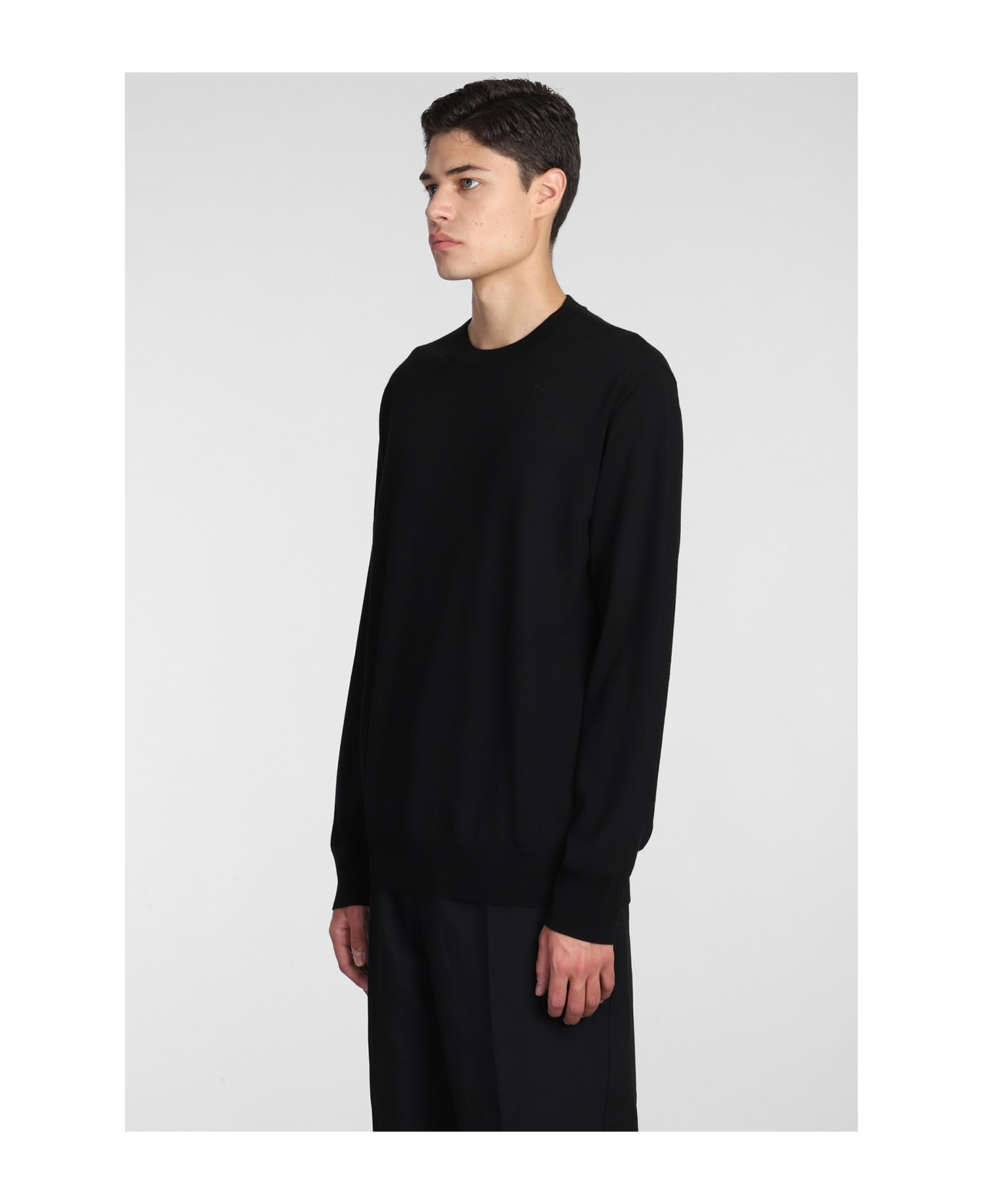 Knitwear In Black Wool - 4