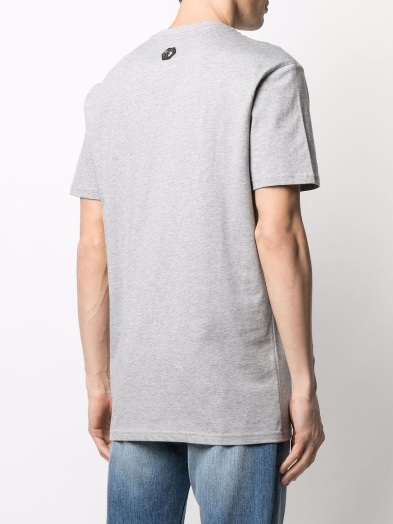 slogan-print cotton T-shirt 4