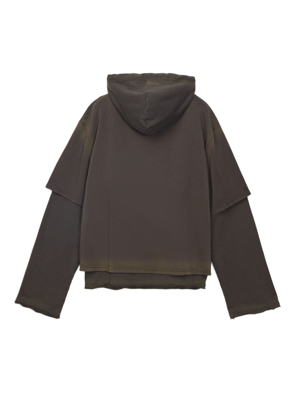 double-layered hoodie - 2