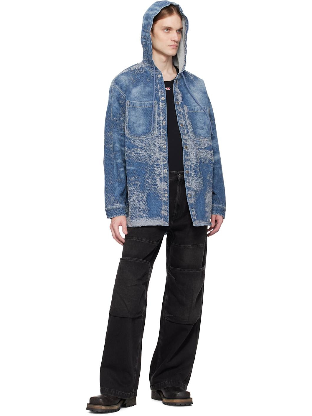 Black D-Shift Jeans - 4