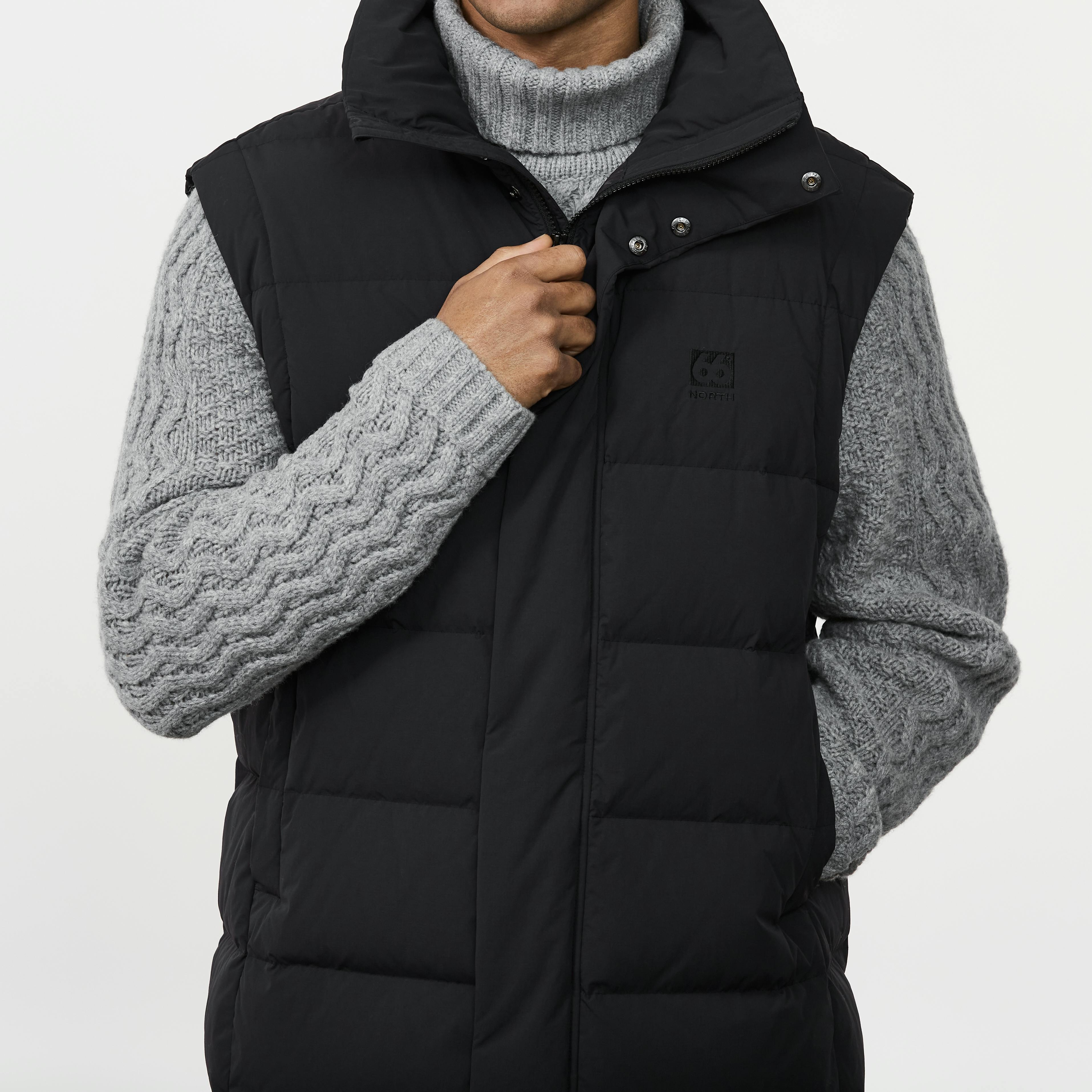 Krafla Long-length down vest (Unisex) - 6