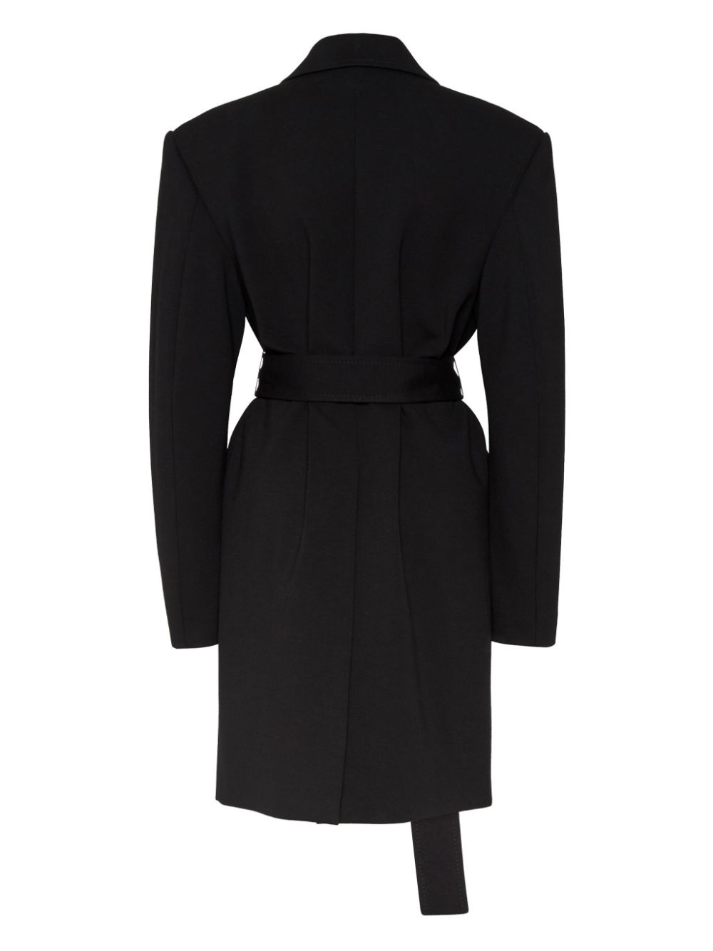 belted coat - 2