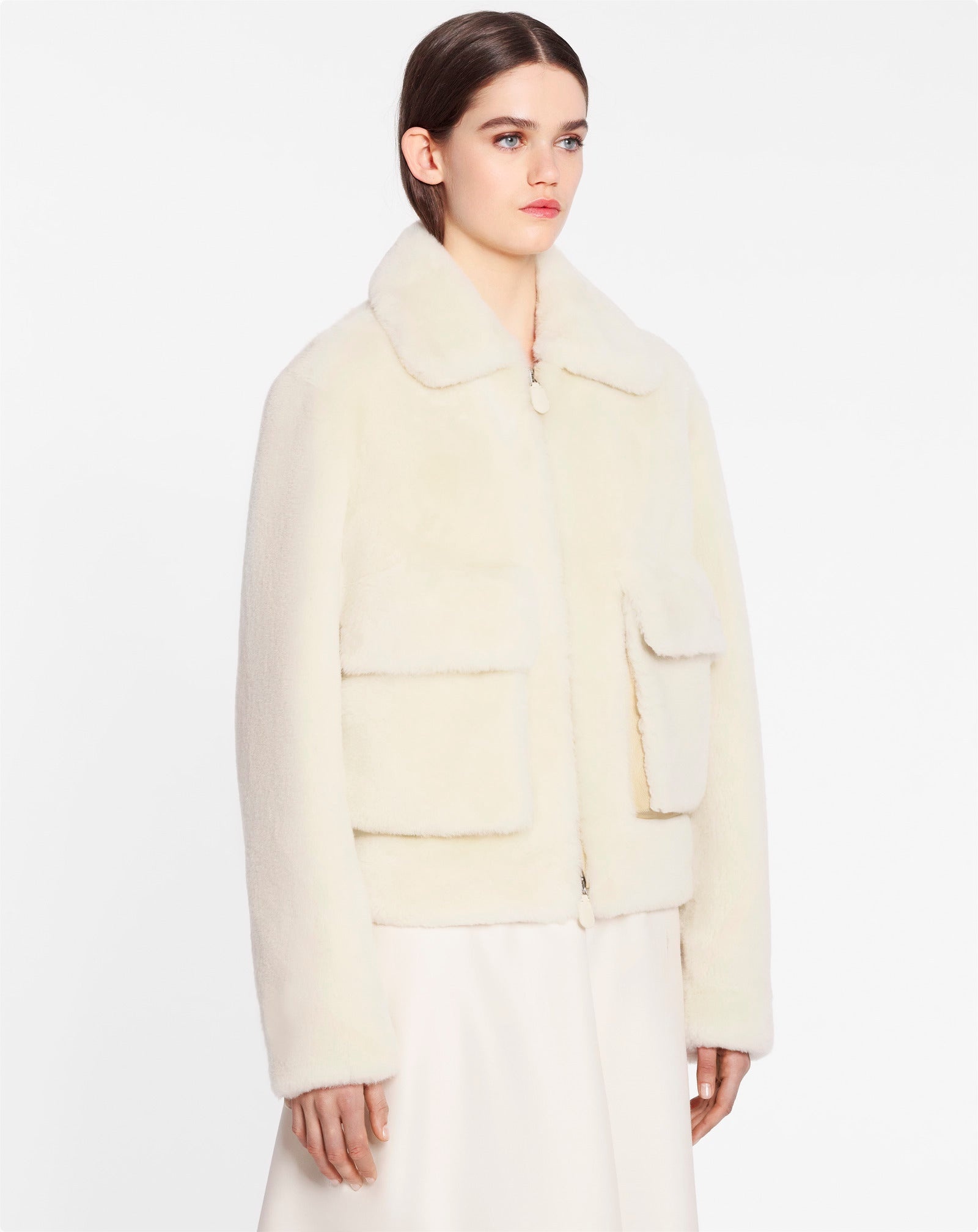 SHORT JACKET IN LAMBSKIN - 4