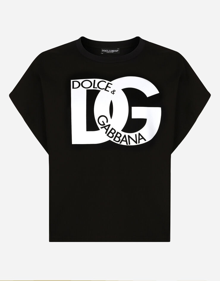 Jersey T-shirt with DG print - 1