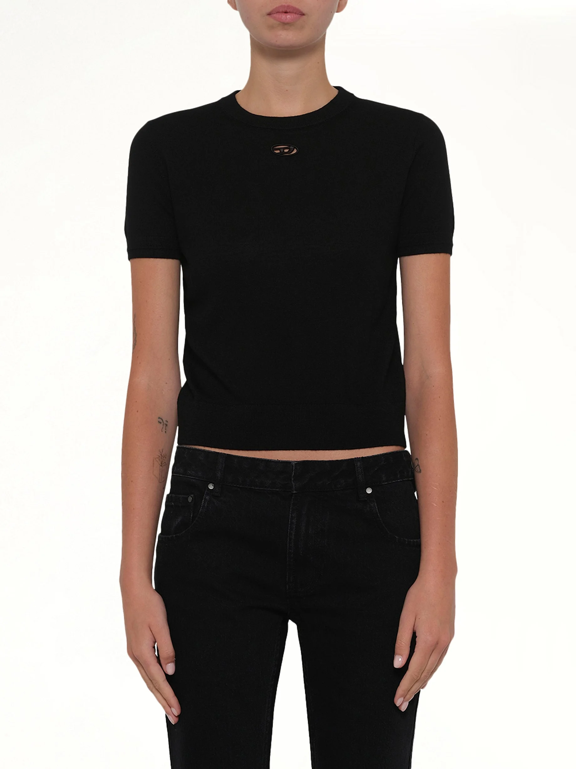 M-ALINE Sweater in Black - 1