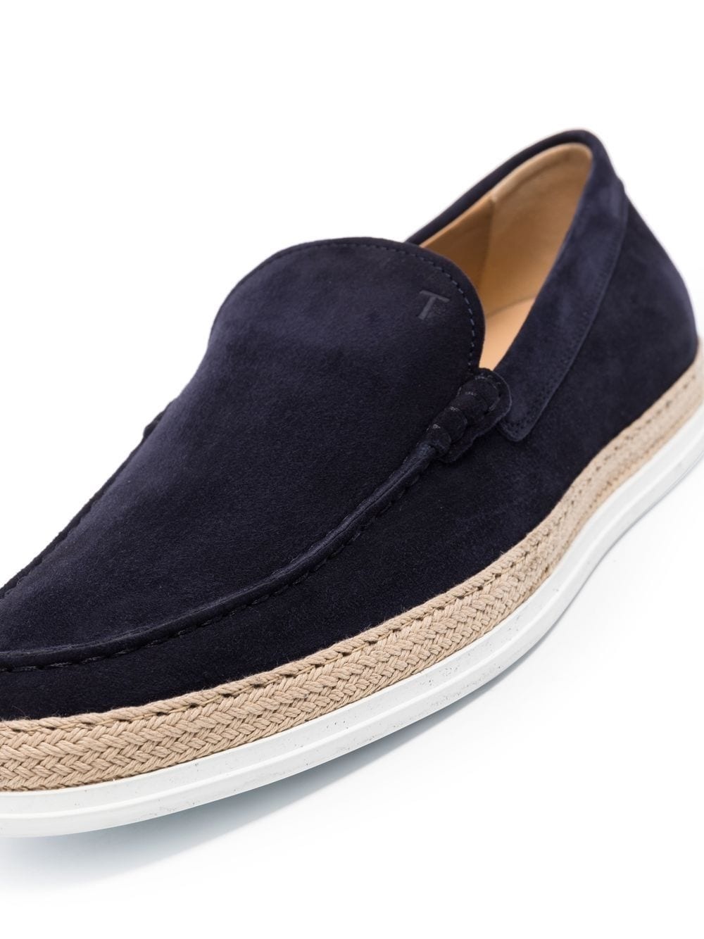 suede espadrille loafers - 2