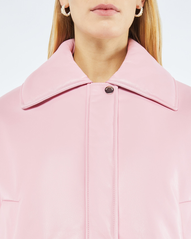 MADEE - OKOBOR™ alt-leather bomber jacket - Pink 5