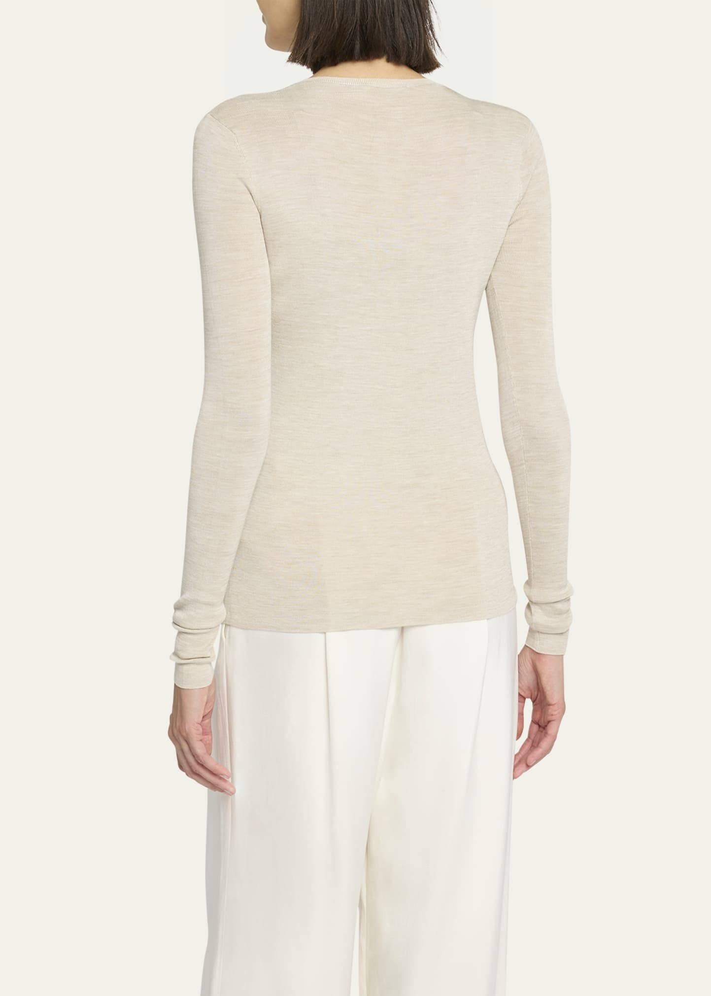 Josette Silk Knit Cardigan - 3