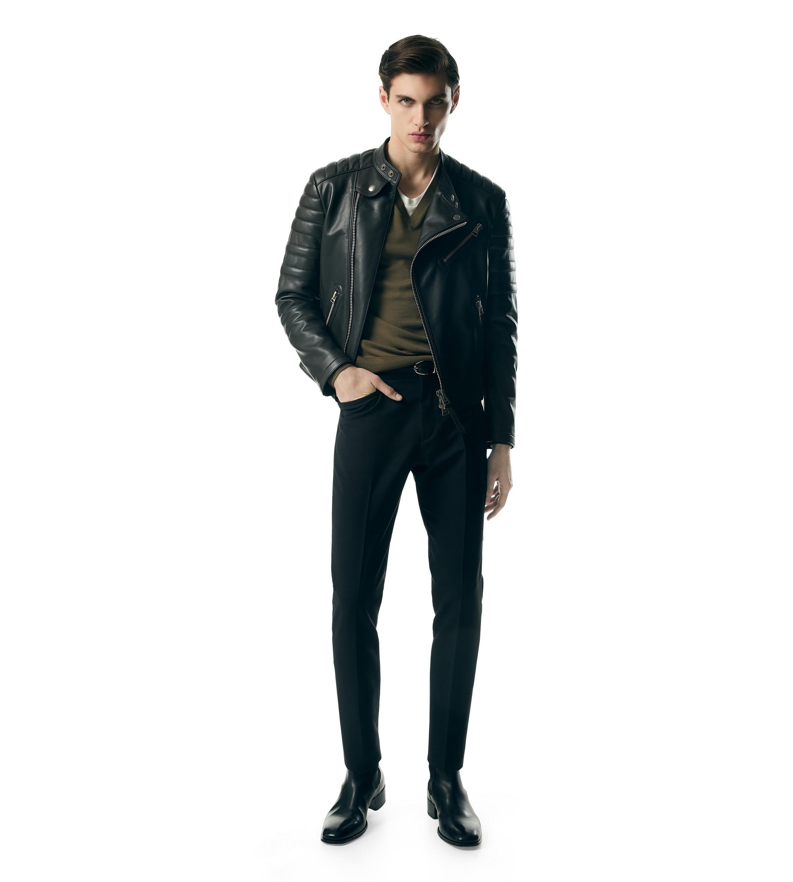 LEATHER ICON BIKER - 2