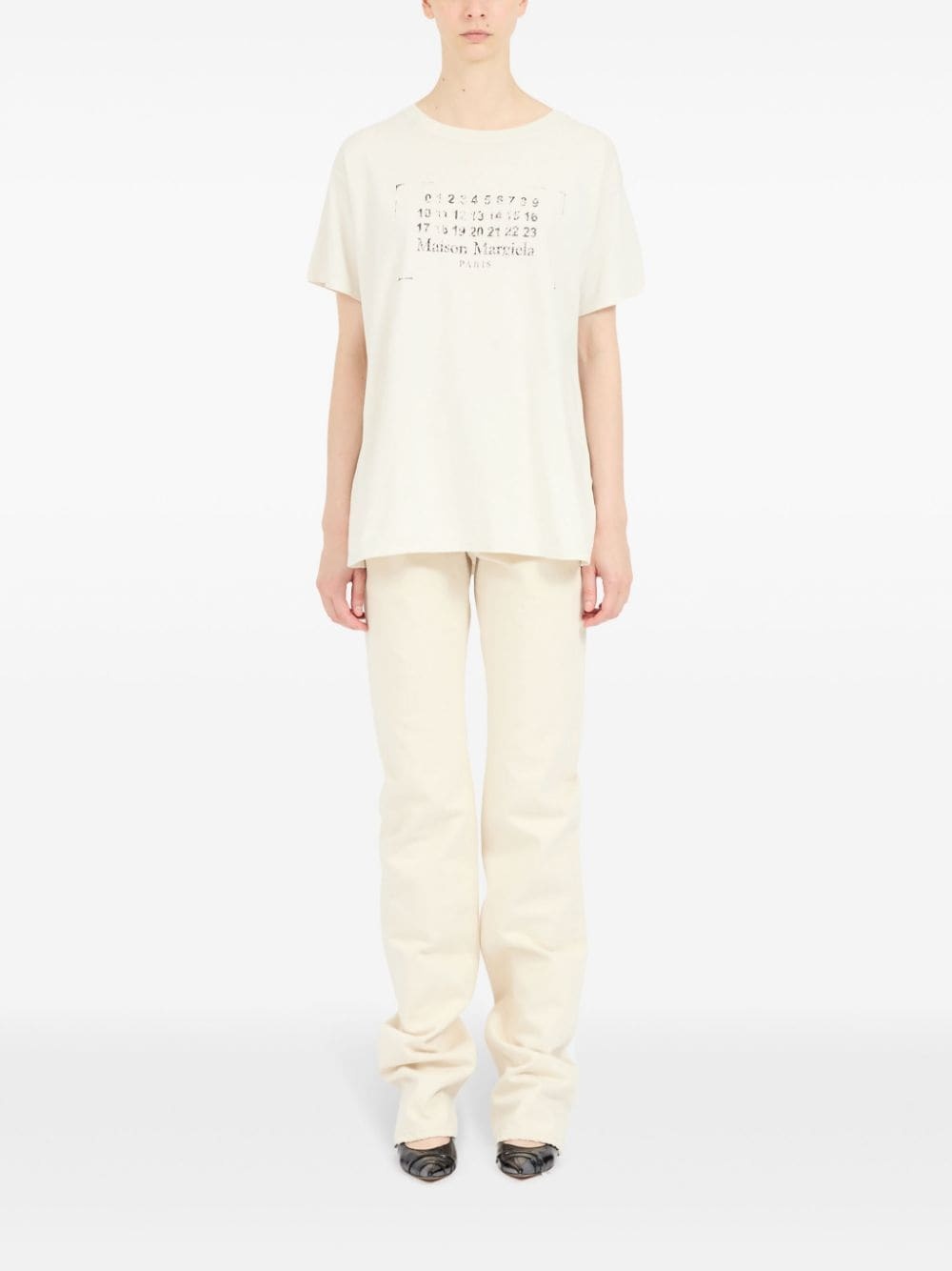 logo-print cotton T-shirt - 2
