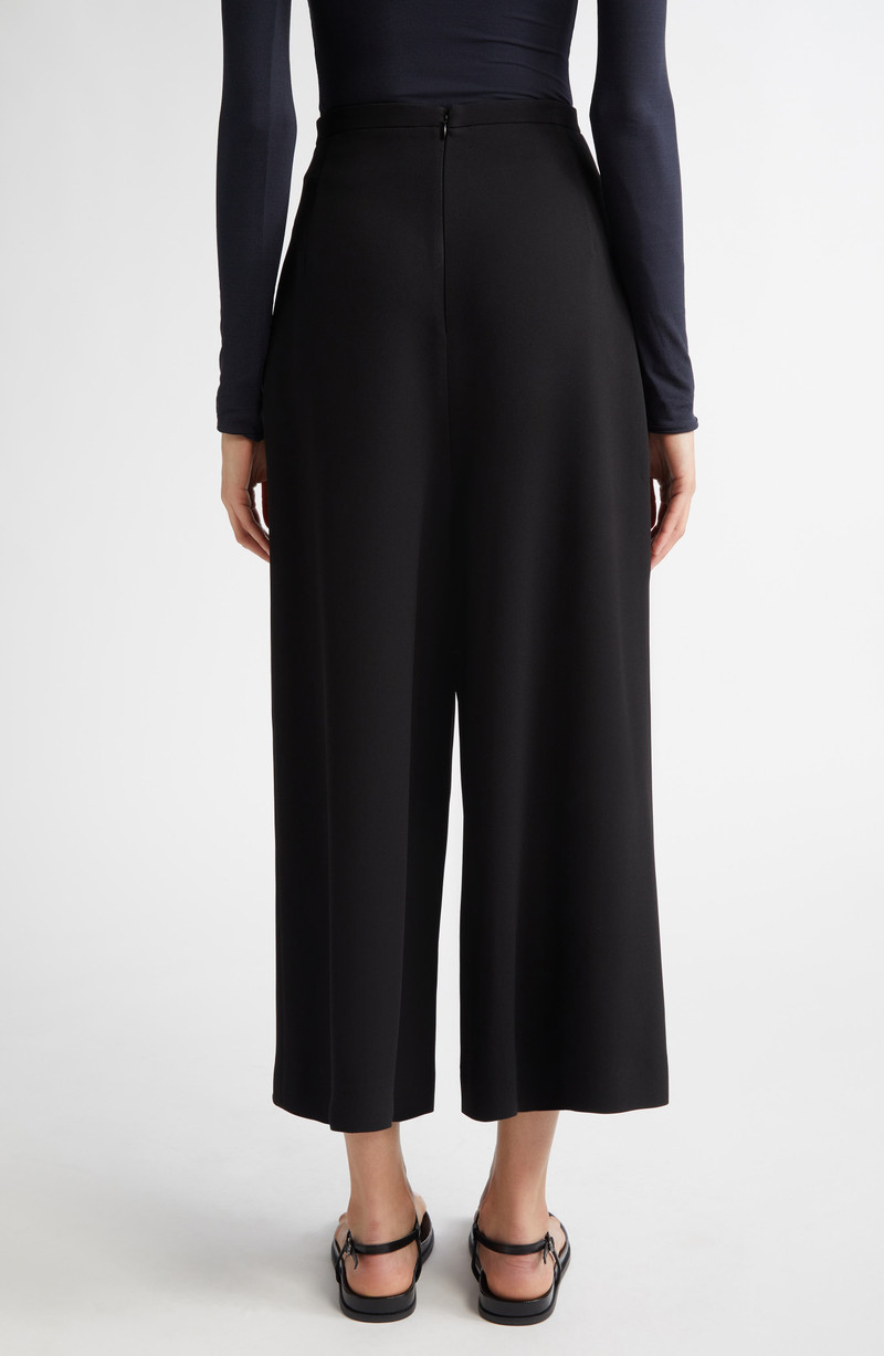 FFORME FFORME Pat Crop Wide Leg Trousers in Black at Nordstrom outlook