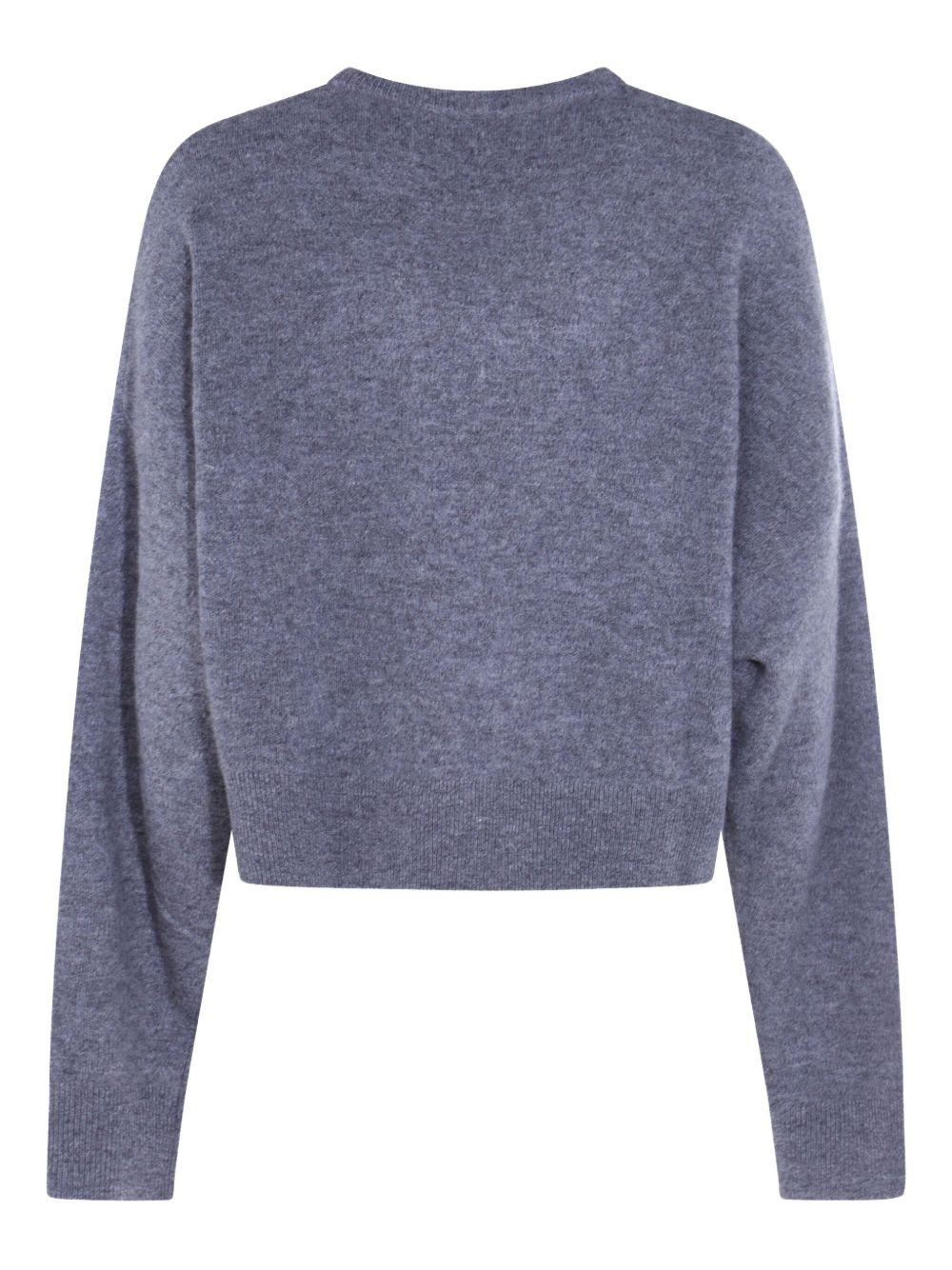 crystal-embellished wool sweater - 2