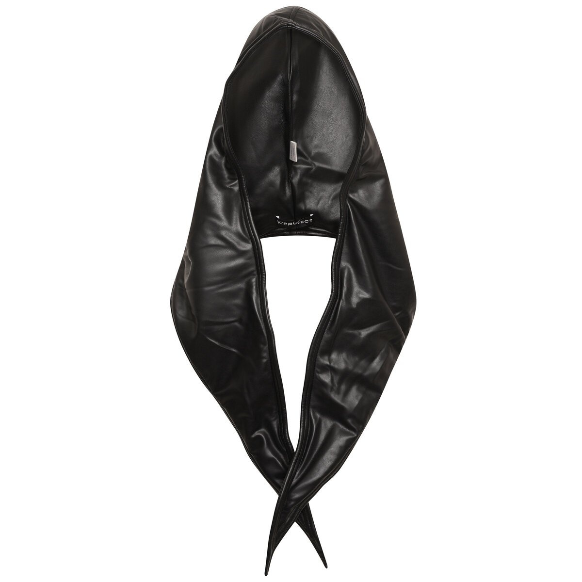 【bata】 Y/PROJECT WIRE LEATHER HOOD Y. Project Wire Leather Hood in Black for Men | Lyst