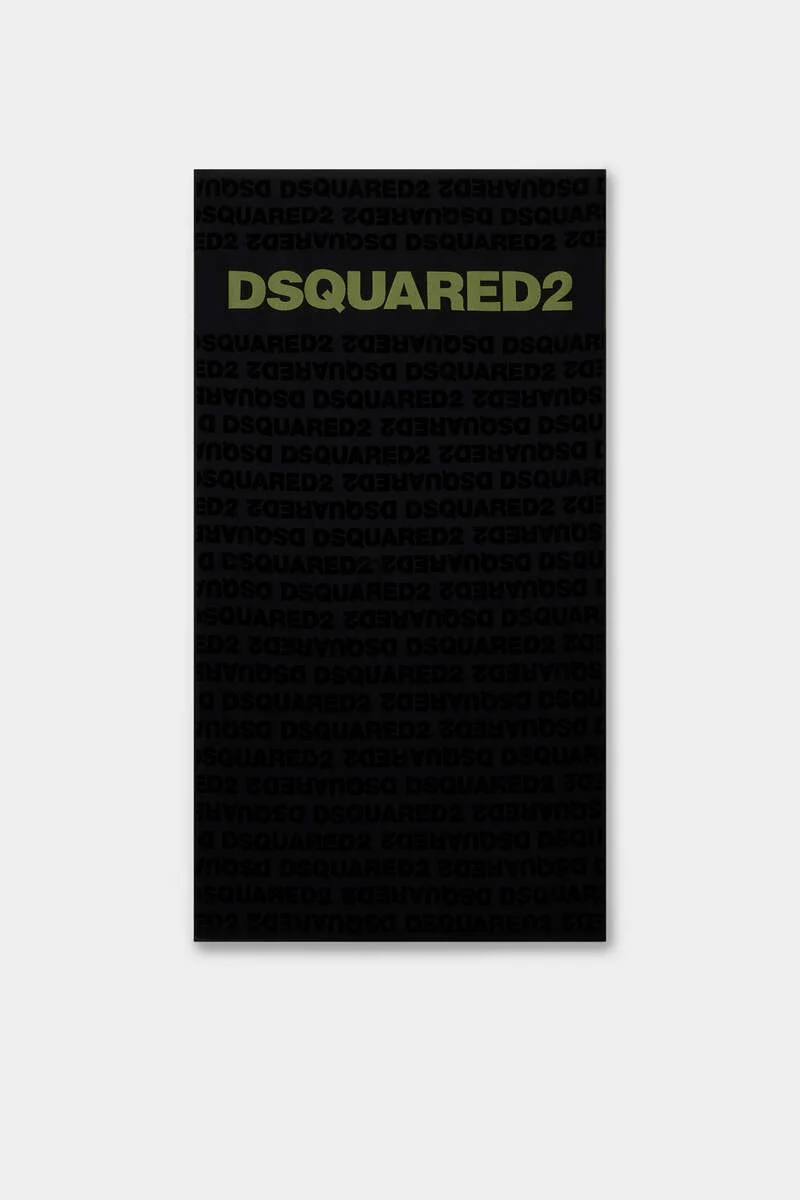 DSQUARED2 LOGO BEACH TOWEL - 1