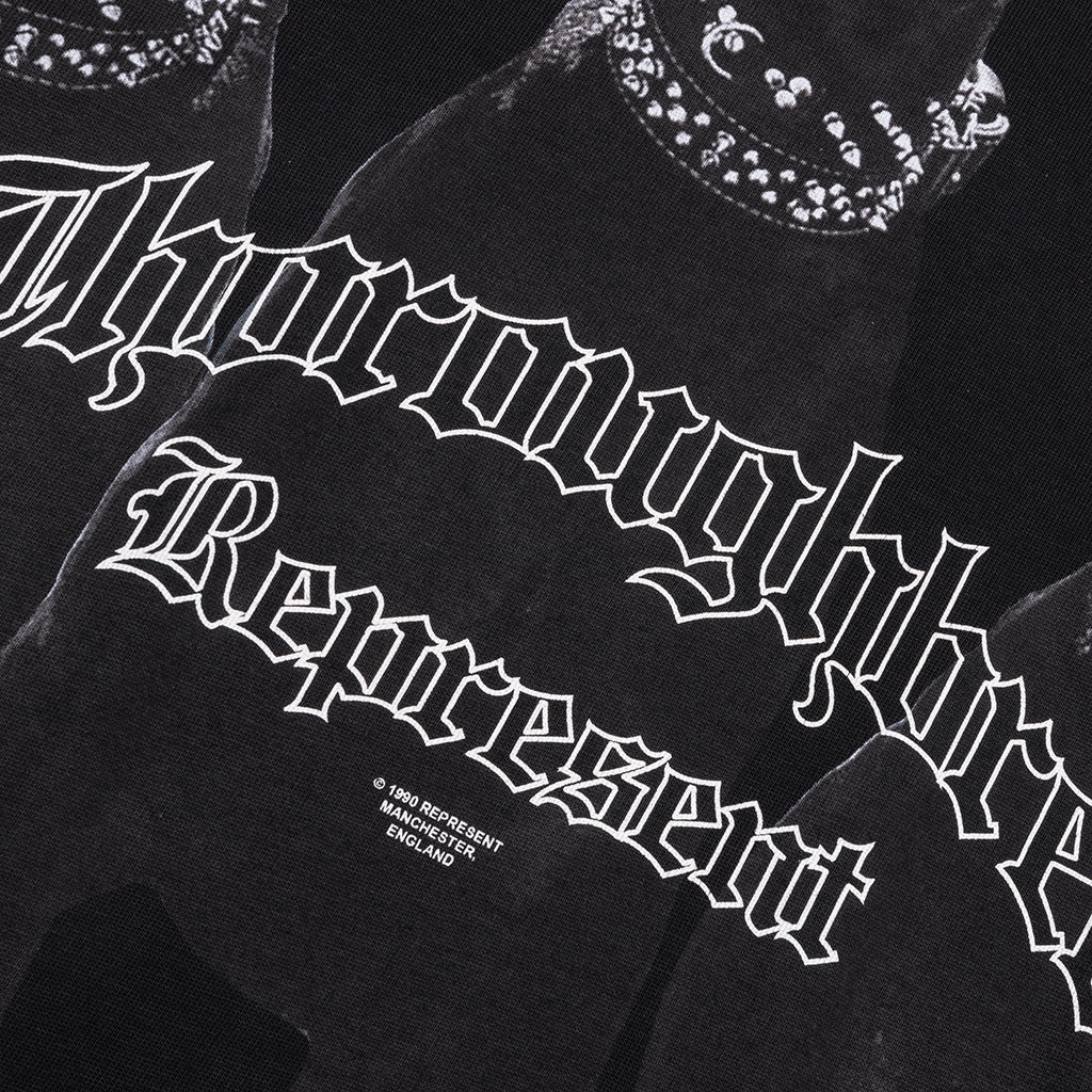 THOROUGHBRED T-SHIRT - VINTAGE BLACK - 4