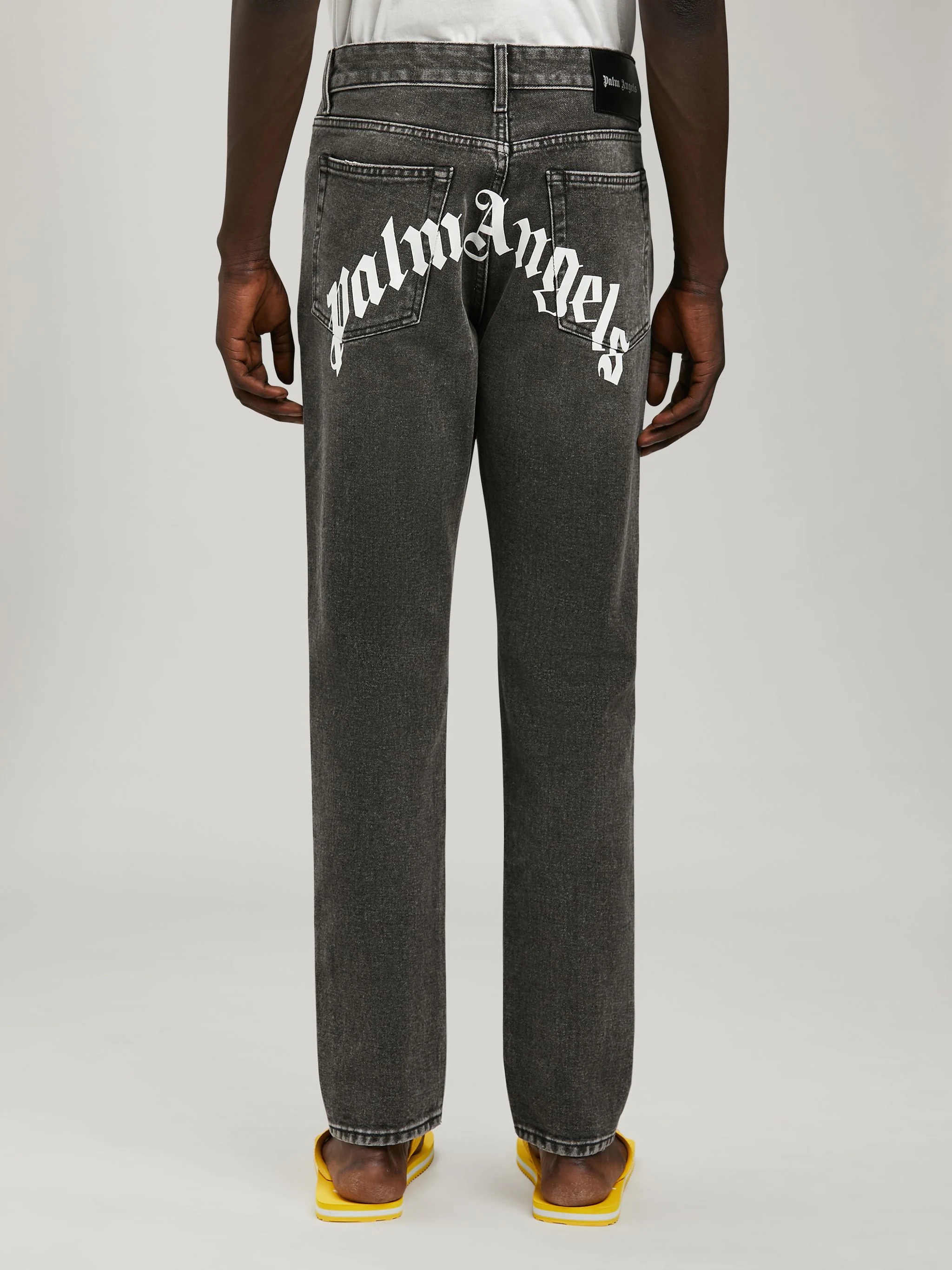 BLACK LOGO DENIM - 5