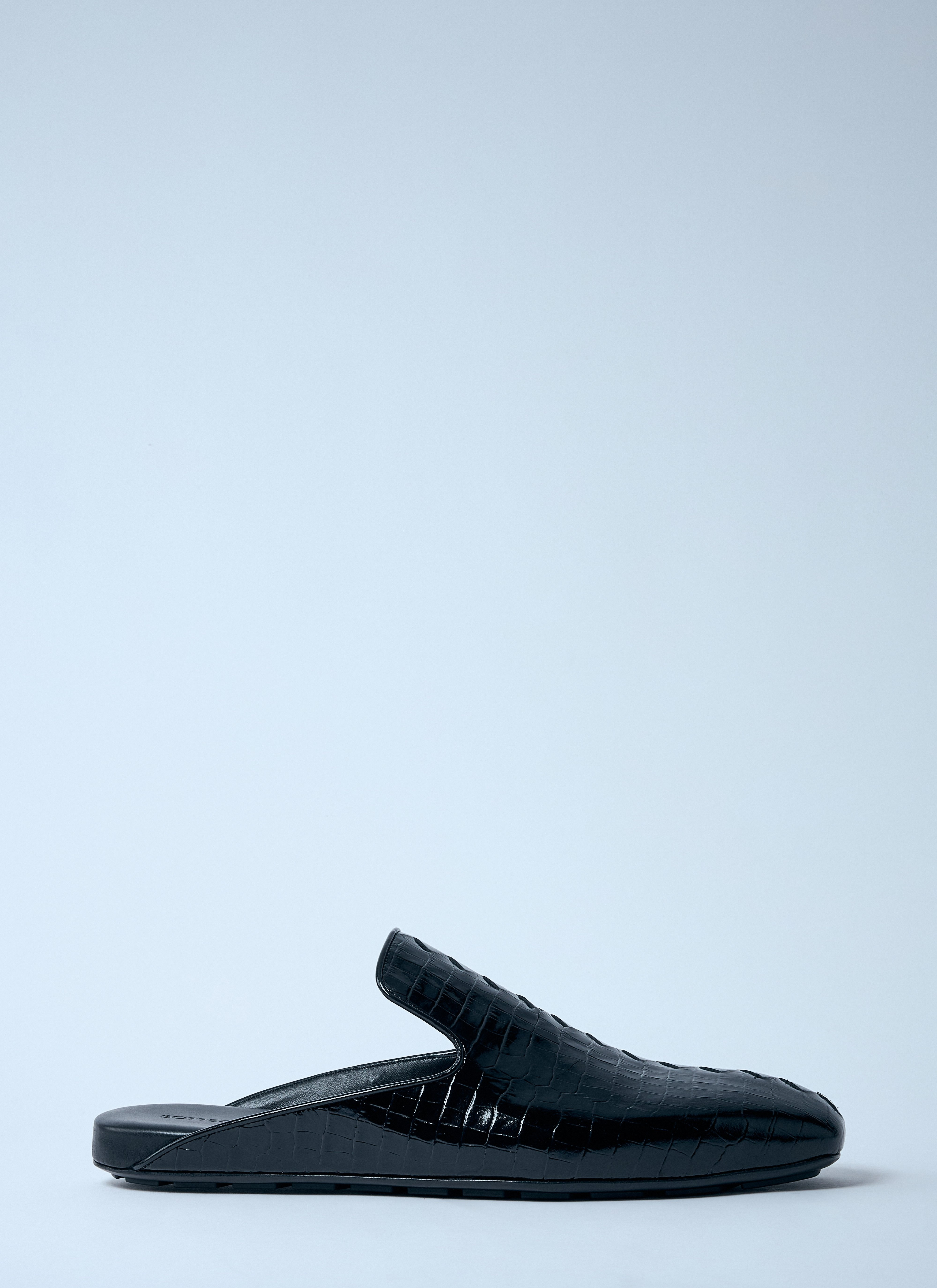 Bottega Veneta Men Roma Leather Mules - 7
