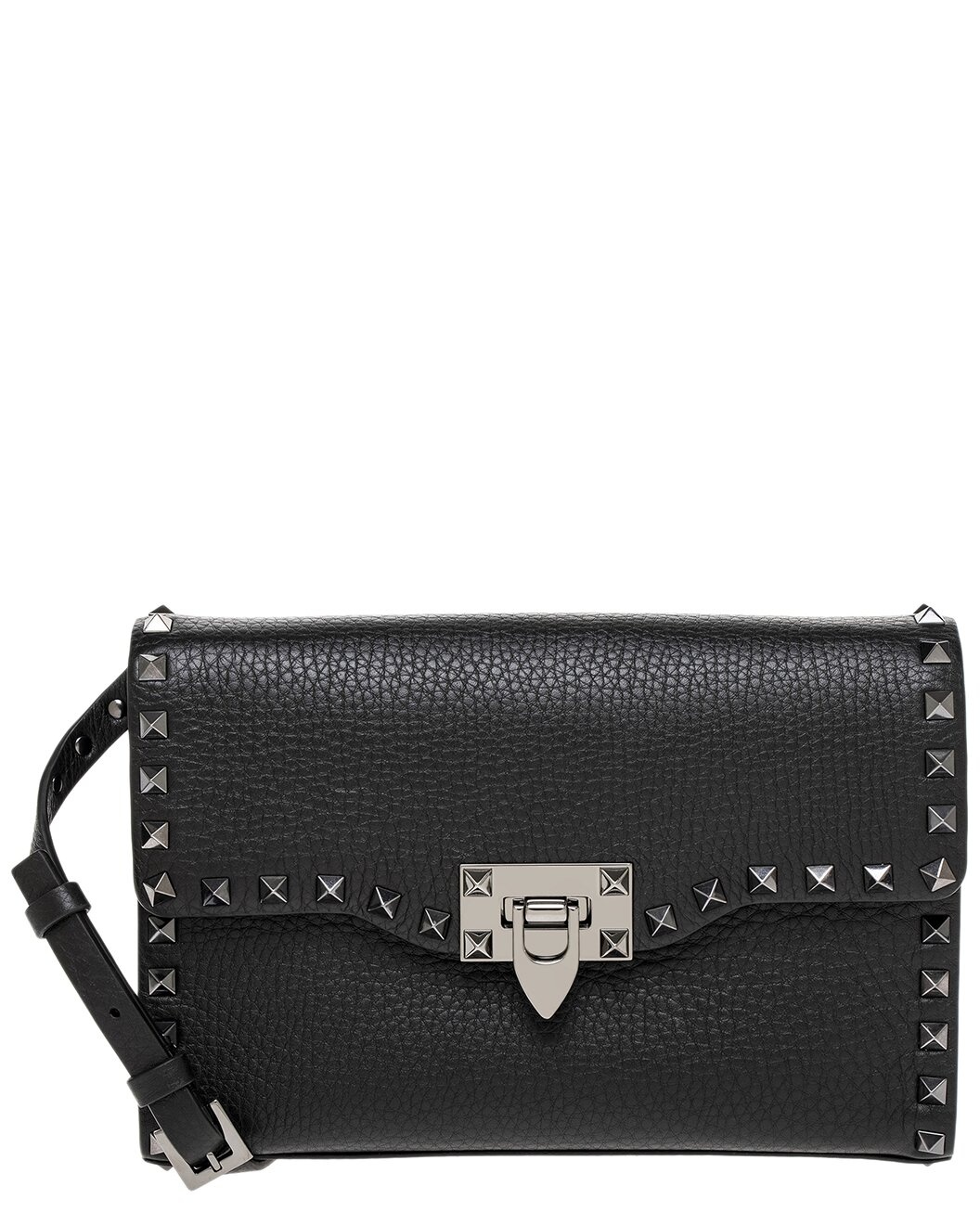 Valentino Rockstud Small Grainy Leather Crossbody - 1