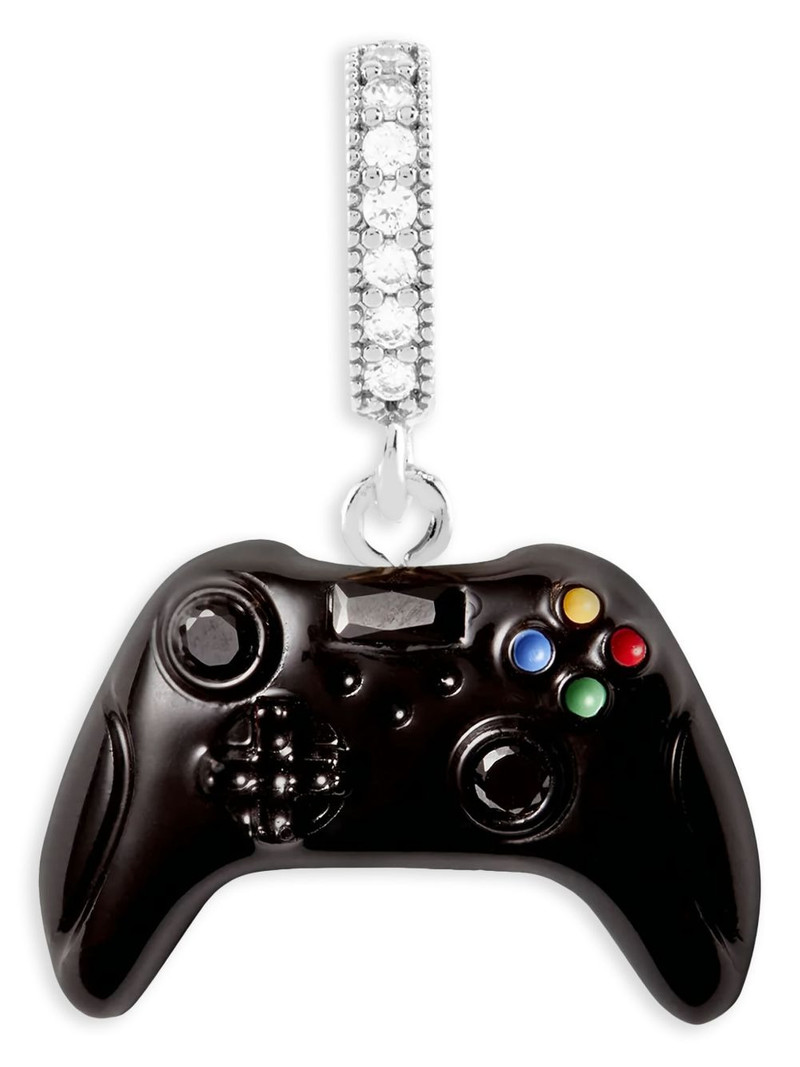 Gamer zirconia-embellished pendant 1