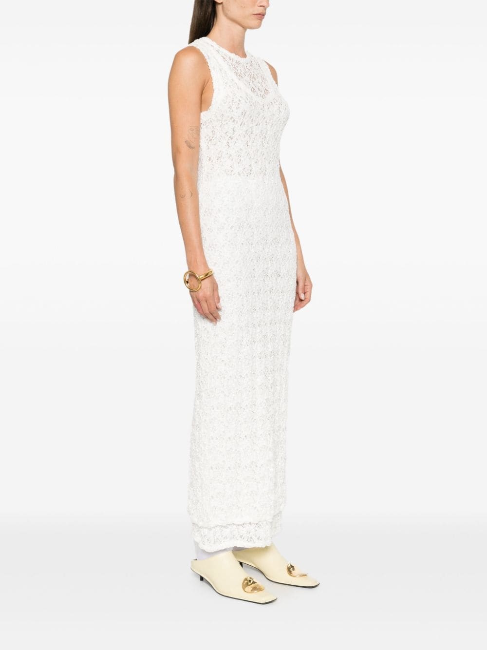 corded-lace dress - 3