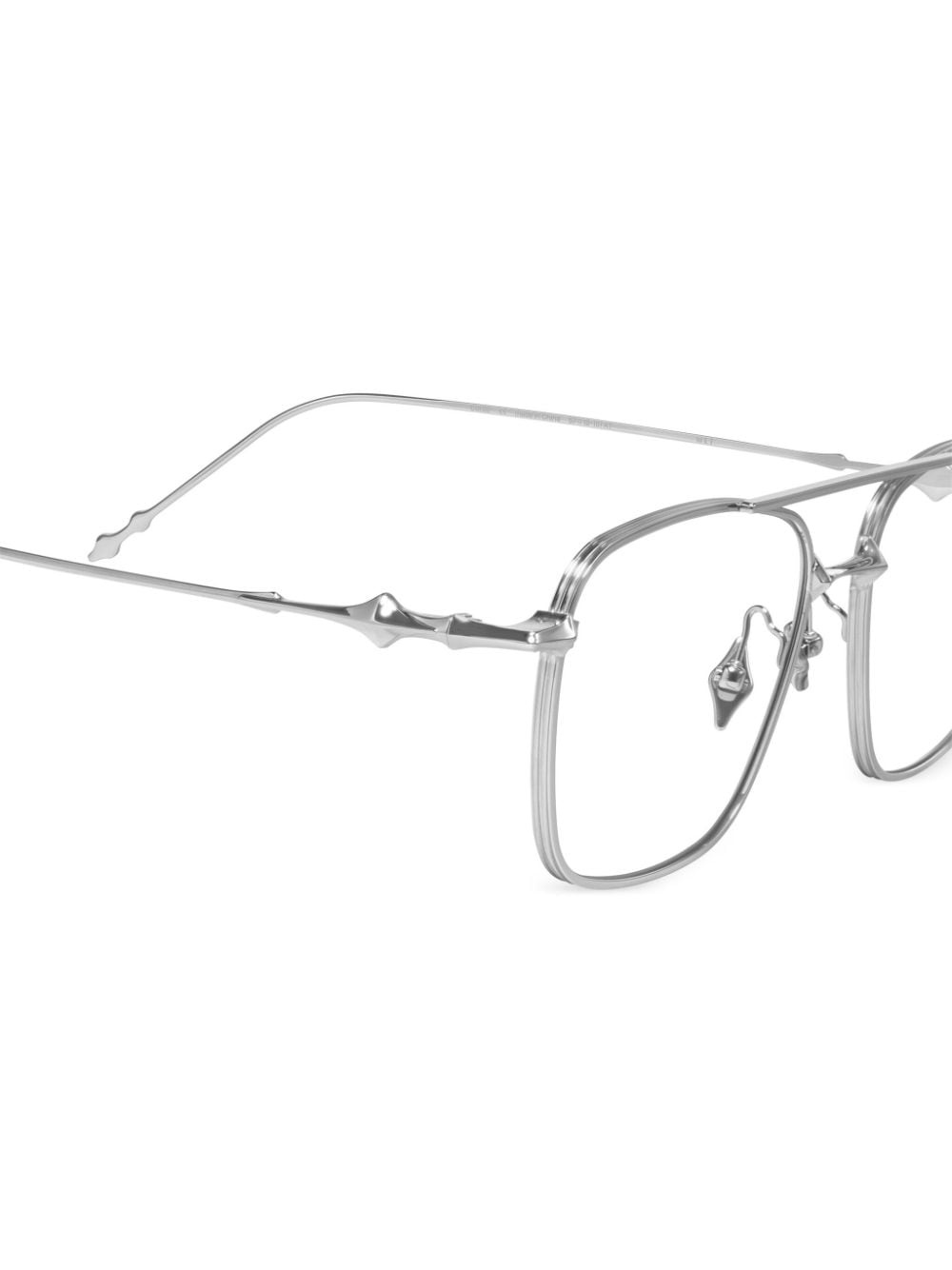 Met 02 square-frame glasses - 4