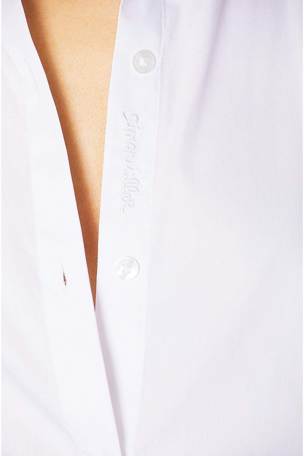 Loch Poplin Button Up Shirt - 6