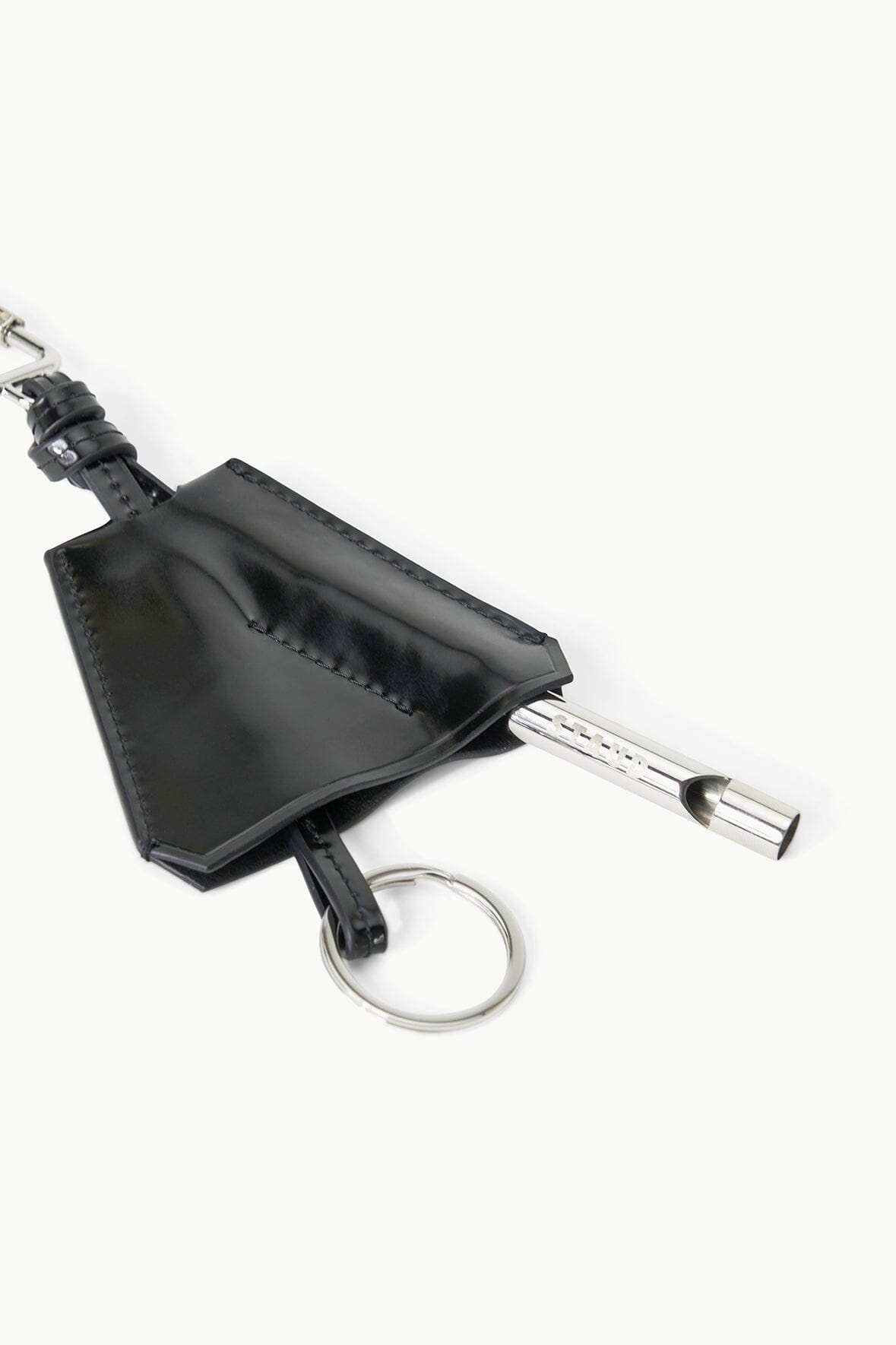 STAUD SAFETY WHISTLE KEY FOB BLACK - 4
