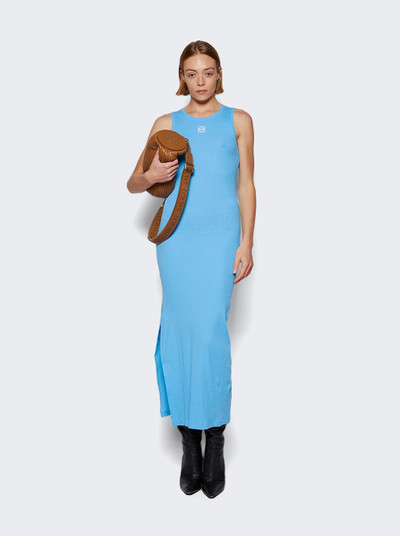 Loewe Anagram Tank Dress Medium Turquoise outlook