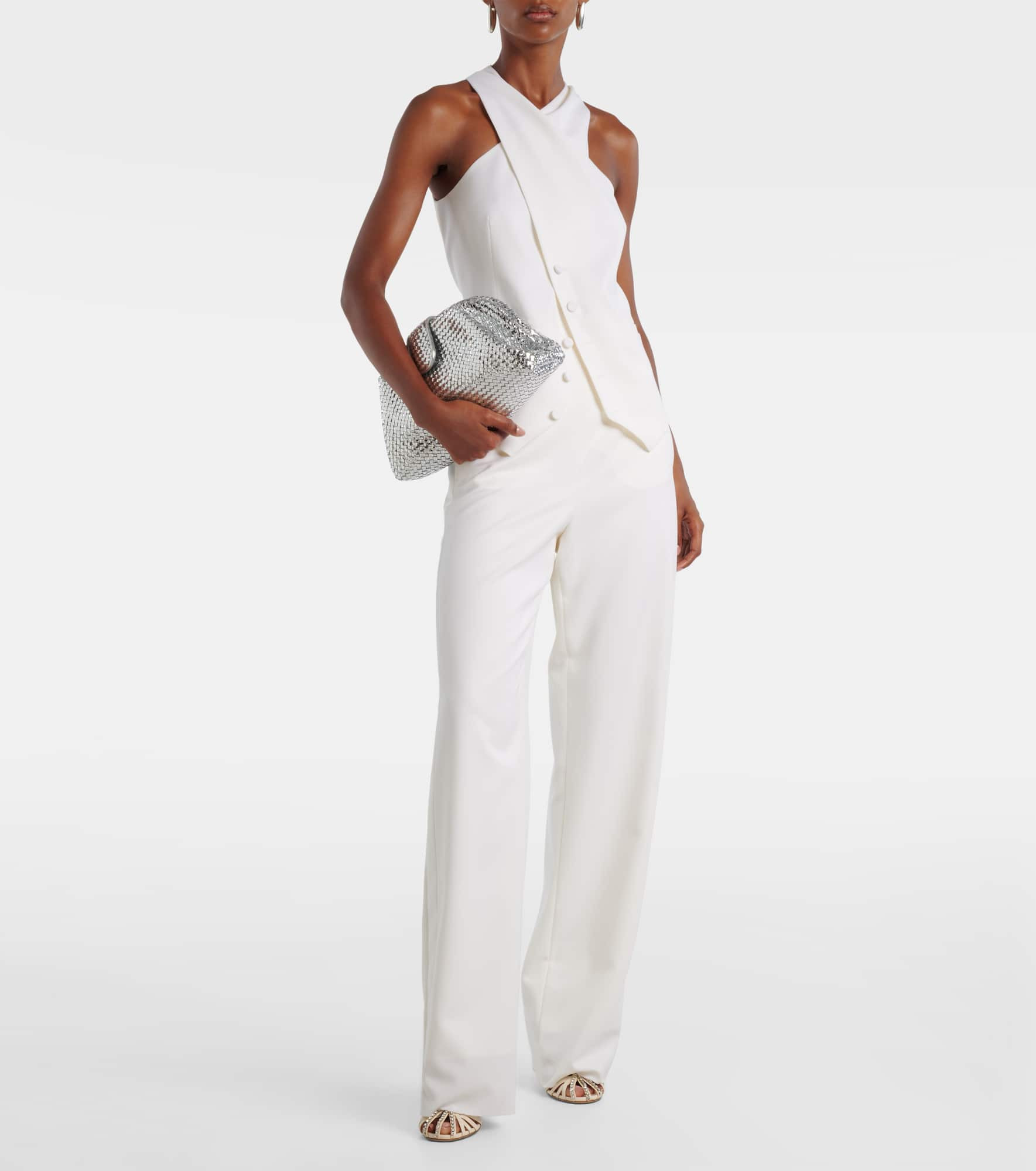 Balta high-rise virgin wool wide-leg pants - 2